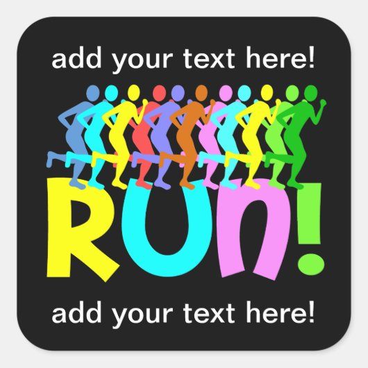 ランニングの スクエアシール (正面)