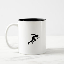 ランニングの ツートーンマグカップ
