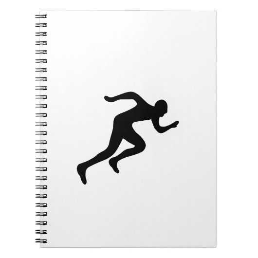 ランニングの ノートブック (正面)
