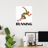 ランニングの ポスター (ホームオフィス)