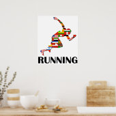 ランニングの ポスター (キッチン)