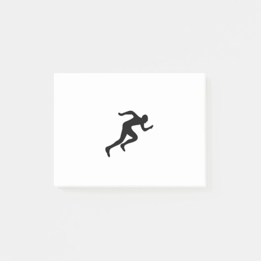 ランニングの ポストイット (正面)
