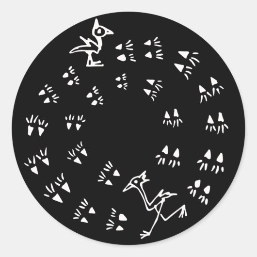 ランニングの ラウンドシール (正面)