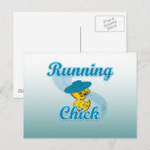 ランニングの#3 ポストカード (正面/裏面)