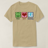 ランニングの Tシャツ (デザイン正面)