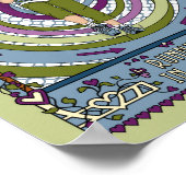 ランニングのCircles_A_8x10ポスター ポスター (角)