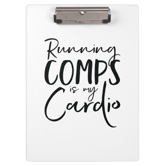 ランニングのCompsはMy Cardio RE Clipboard クリップボード (正面)