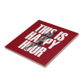 ランニングは幸せ時 タイル (側面)