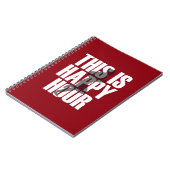 ランニングは幸せ時 ノートブック (左側)