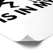 ランニングは私のDNAに入っている ポスター (角)