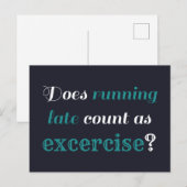 ランニングエクササイズ ポストカード (正面/裏面)