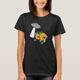 ランニングオレンジジュイサー飛んでいるスキザーオレンジジュイック Tシャツ