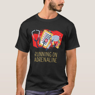 ランニングオンAdrenaline Medical Staffフロントライナー Tシャツ