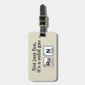 ランニングガス無地の素子 ラゲッジタグ (正面縦)