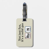 ランニングガス無地の素子 ラゲッジタグ (裏面縦)