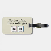 ランニングガス無地の素子 ラゲッジタグ (裏面横)