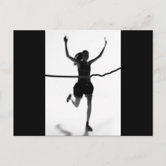 ランニングガールプライド ポストカード (正面)