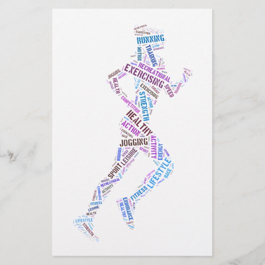 ランニングガール チラシ (正面)