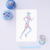 ランニングガール チラシ (シングル)