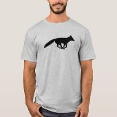 ランニングキツネシルエット Tシャツ (正面)