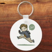 ランニングキーチェーン！ キーホルダー (正面)