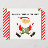 ランニングクリスマス シーズンカード (正面/裏面)