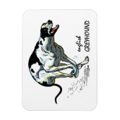 ランニンググレイハウンド マグネット (縦)