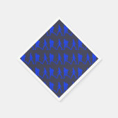 ランニングジョギングの仕組み スタンダードカクテルナプキン (角)