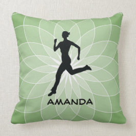 ランニングジョギングデザイン装飾用クッション クッション