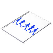 ランニングジョギング歩く ノートブック (左側)