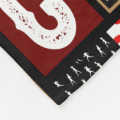 ランニングズアートランナーパパマムツアー フリースブランケット (角)