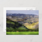 ランニングズウマズアイスランド ポストカード (正面/裏面)