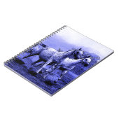 ランニングズウマ&ブルームーンライト ノートブック (左側)