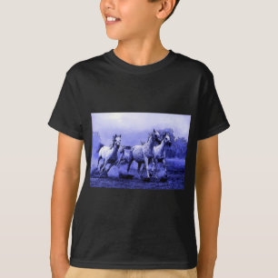 ランニングズウマ&ブルームーンライト Tシャツ