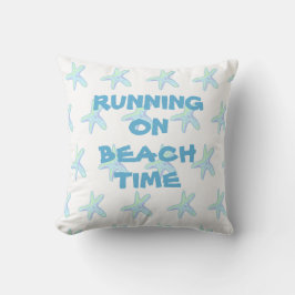 ランニングズオンビーチタイムスタフィッシュ装飾用クッション クッション