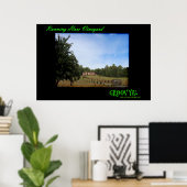 ランニングズハレヴィンヤード ポスター (ホームオフィス)