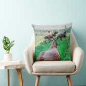 ランニングズピント絵を描グ・チェットスタリオン クッション (椅子)