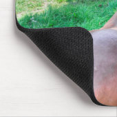 ランニングズピント絵を描グ・チェットスタリオン マウスパッド (コーナー)