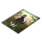 ランニングズブラックアパロオサホース ノートブック (左側)