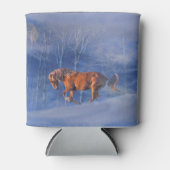 ランニングズホースインザスノークーラーボックス 缶クーラー (正面)