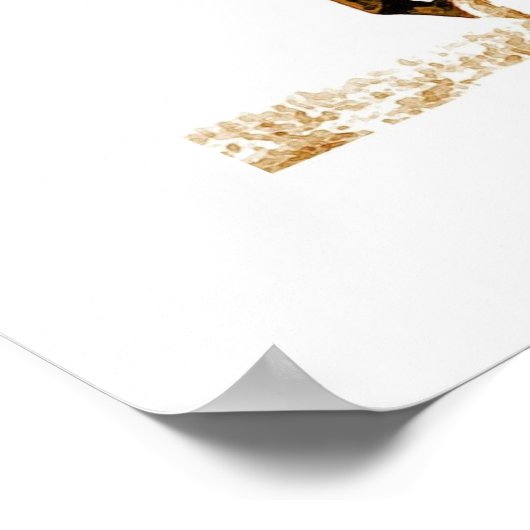 ランニングズホース感動的引用文 ポスター (角)