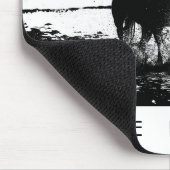 ランニングズホース自由モダンアエレガントポップ・アートのート マウスパッド (コーナー)