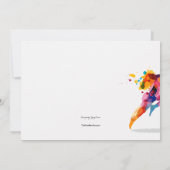 ランニングズマン招待状 招待状 (裏面)