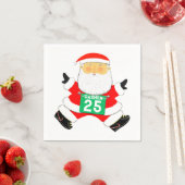 ランニングズランナークリスマスホリデイ スタンダードカクテルナプキン (インサイチュ)