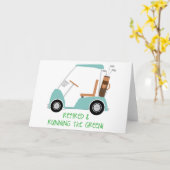 ランニングズ・ザ・グリーン カード (黄色い花)