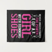 ランニングズ – チャンピオンを過小評価しない タペストリー (正面(横))