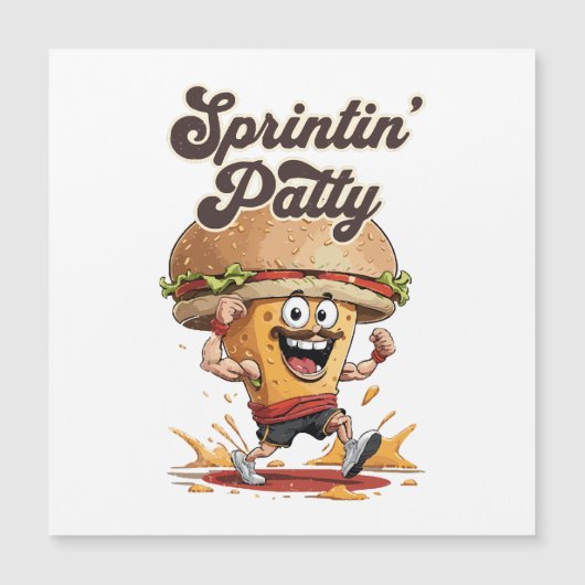 ランニングチーズバーガー (正面)