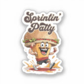ランニングチーズバーガー シール (正面)