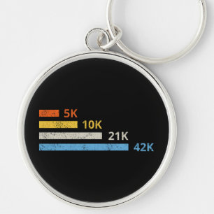 ランニングディスタンスII - 5K 10K ハーフマラソン フルマラソン キーホルダー