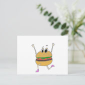 ランニングバーガー ポストカード (スタンド正面)